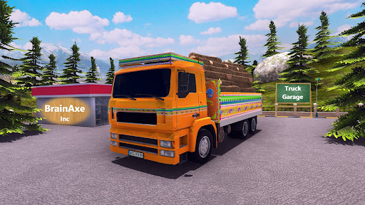 Indian Offroad Cargo Truck Sim apkpoly screenshots 12