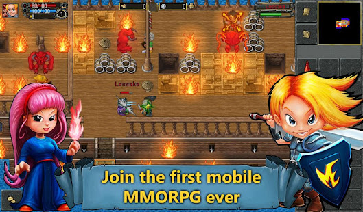 Скачать игру TibiaME MMO для Android бесплатно