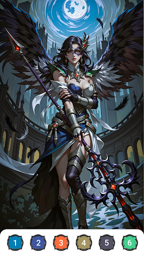 Epic Fantasy Color by Numbers screenshot 7