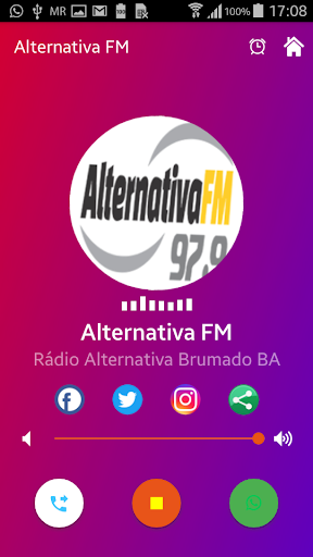 Android application Alternativa FM 97,9 Brumado screenshort