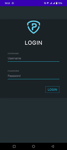 Android application Priority Acc Order Online screenshort