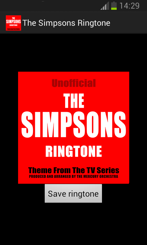 Simpsons Ringtone Unofficialのおすすめ画像1