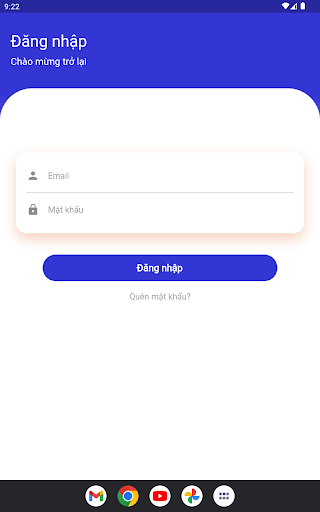 Android application HocLaiOto screenshort