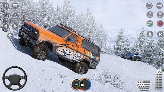 Offroad Snow Truck MOD APK 4