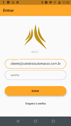 Android application e-catedral screenshort