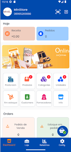 Android application MiniPDV POS BR screenshort