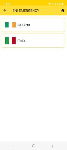Eni Emergency Screen 3