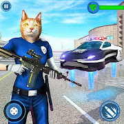 US Police Cat Robot shooting strike