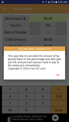 Tip Calculator Free