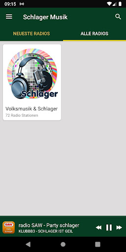 Schlager Musik Radiosenders ??