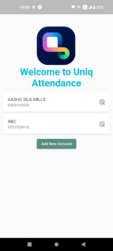 UNIQ ATTENDANCE Screen 2