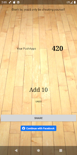 Android application PushApps screenshort