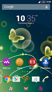 For Xperia Theme Butterfly