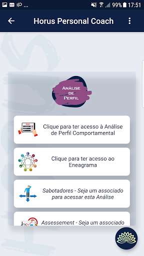 Horus Desenvolvimento Pessoal Screen 3