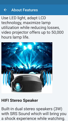 HD Video Projector Wall Guide Screen 2