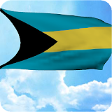 3D Bahamas Flag Wallpaper Free icon
