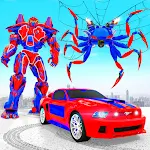 Cover Image of Tải xuống Spider Robot Car Transform War 9.1.4 APK