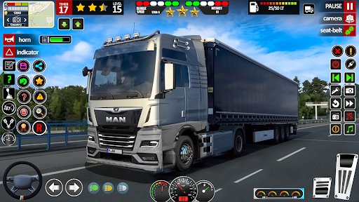 Euro City Truck Driving Games Screen 2