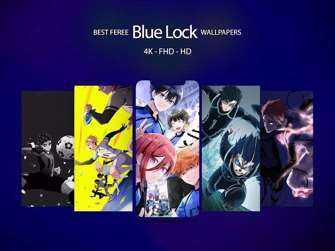 Blue Lock 4K Wallpaper for Android - Free App Download