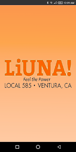 Android application LiUNA 585 screenshort