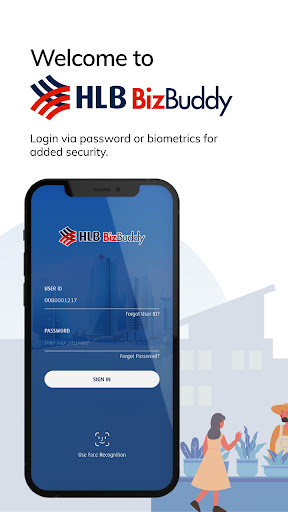 Android application HLB BizBuddy screenshort