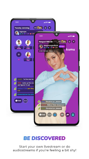 Kumu - Pinoy Livestream, Gameshow and Community MOD (10600 Coins) 7.7.