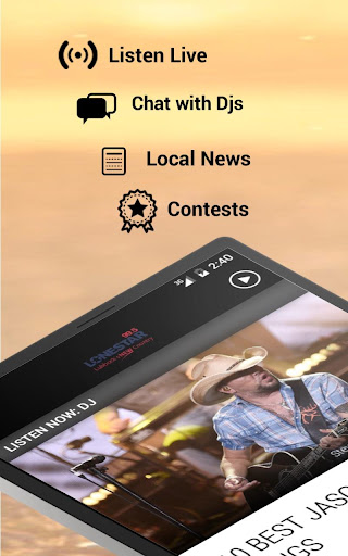 Screenshot of Lonestar 99.5 (KQBR)
