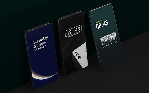 Digital clock Widget Screen 2