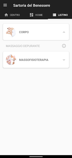 Sartoria del Benessere Screen 2