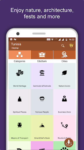 Android application Tunisia Travel & Explore, Offl screenshort