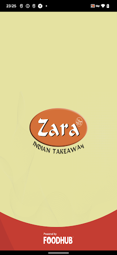 Android application Zara Indian Takeaway screenshort