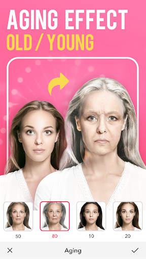 Android application Face Aging Pro - Photo Editor screenshort