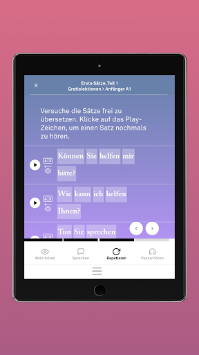 Birlingo Sprachkurse screenshot 13