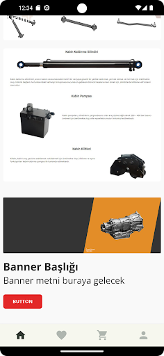 Android application Ege Yıldız Otomotiv screenshort