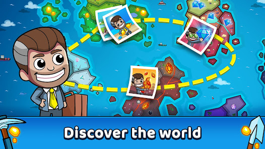 Idle Miner Tycoon MOD APK v3.89.0 [Unlimited Coins][Free Shopping]🔥 poster-2