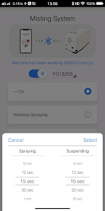 Captura 2 HP Misting System(Fog Machine) android