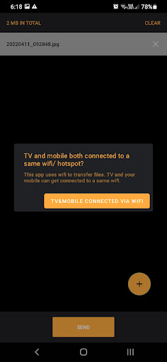 Send Photos to TV Screen 3