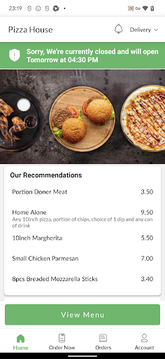Pizza House Screen 2