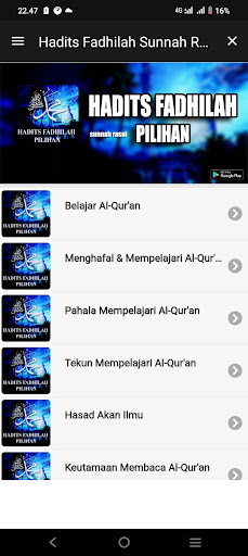 Vista previa de la aplicación