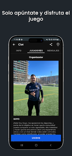 Calidosos - Fútbol amistoso Screenshot 3 - AppWisp.com