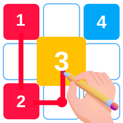 Fill one line number puzzle  Icon
