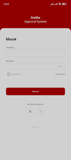 Android application Gratika - Approval screenshort