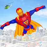Cover Image of Herunterladen Flying Hero Superhelden-Spiele 7.5 APK