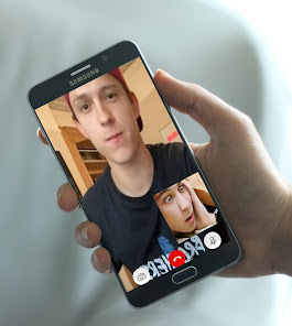 Captura 5 Videollamada Falsa Super Heroe android
