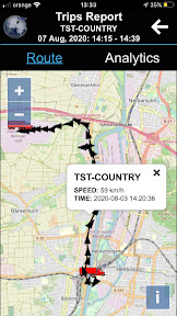 Nexus GPS Tracking Mobile screenshot