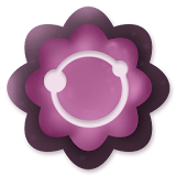 Purple Flowers Icon Pack icon