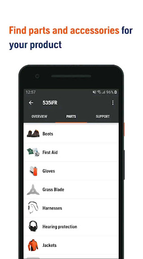 Screenshot of Husqvarna Connect