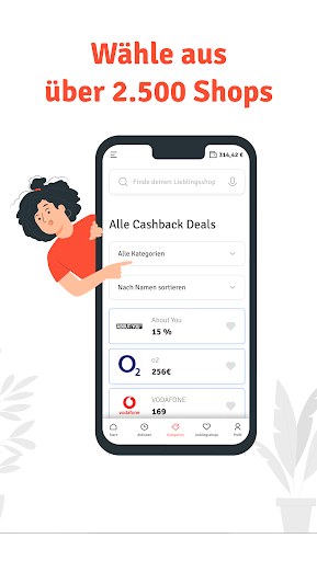 mycashbacks Cashback & Rabatte Screen 2