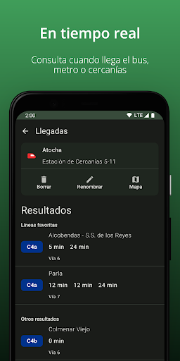 Transporte Madrid Tiempo Real Screenshot 3 - AppWisp.com