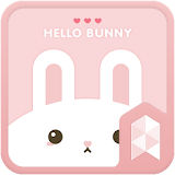 Hello love Bunny theme icon